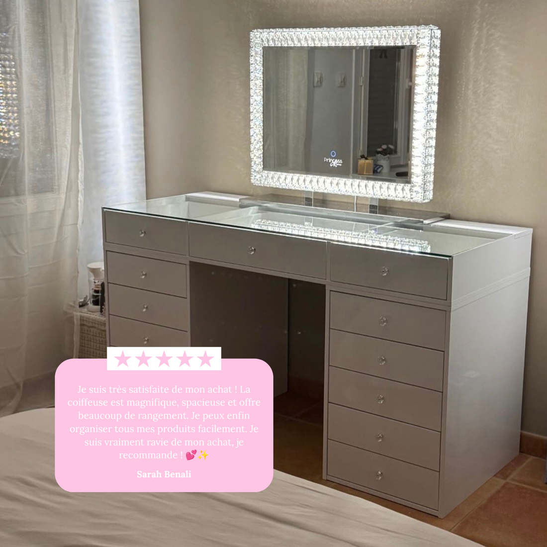 Coiffeuse Princess Vanity
